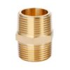 3/4" Hex Nipple- Brass Double Male Nipple 3/4''